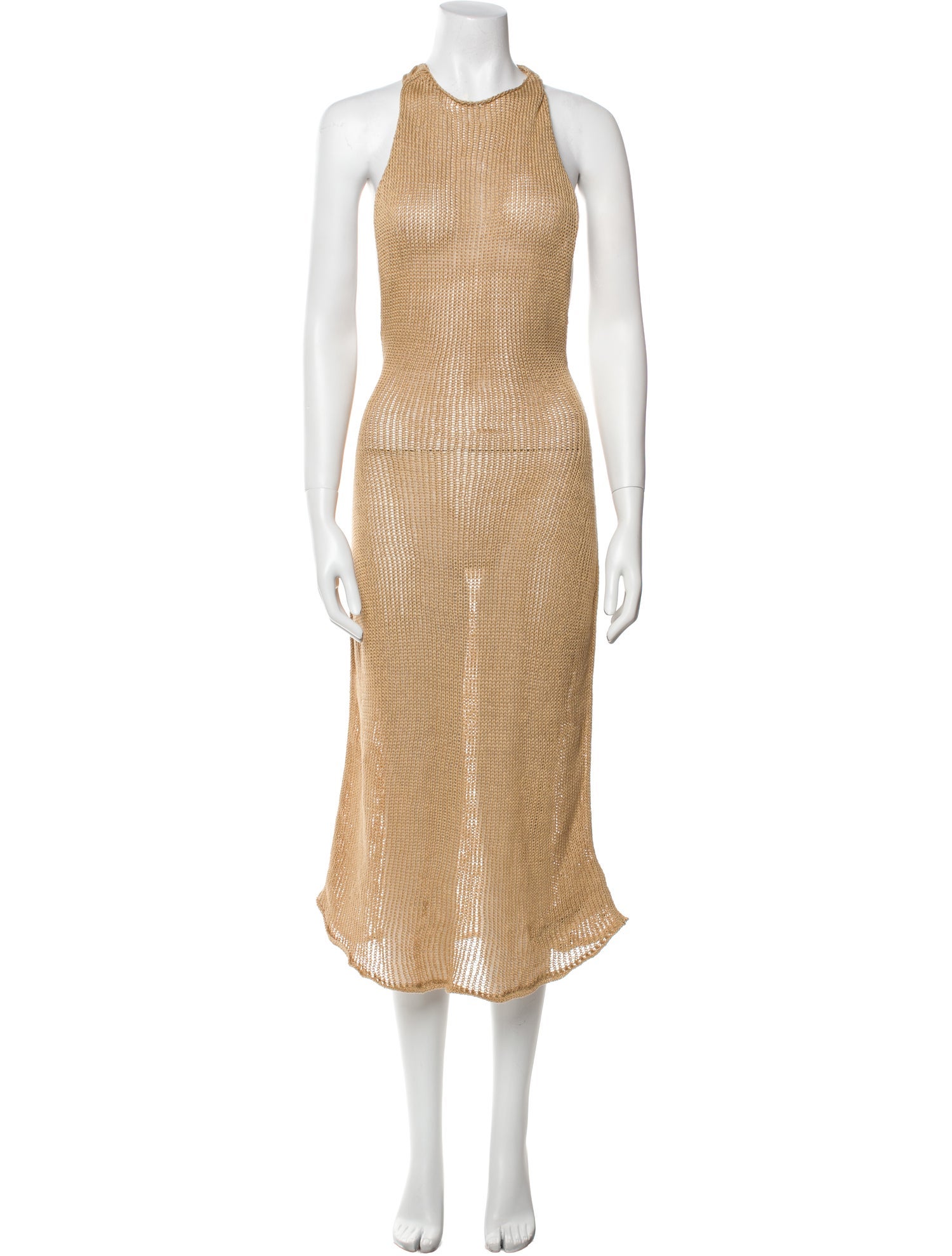 Savannah Morrow The Label Crew Neck Long Dress