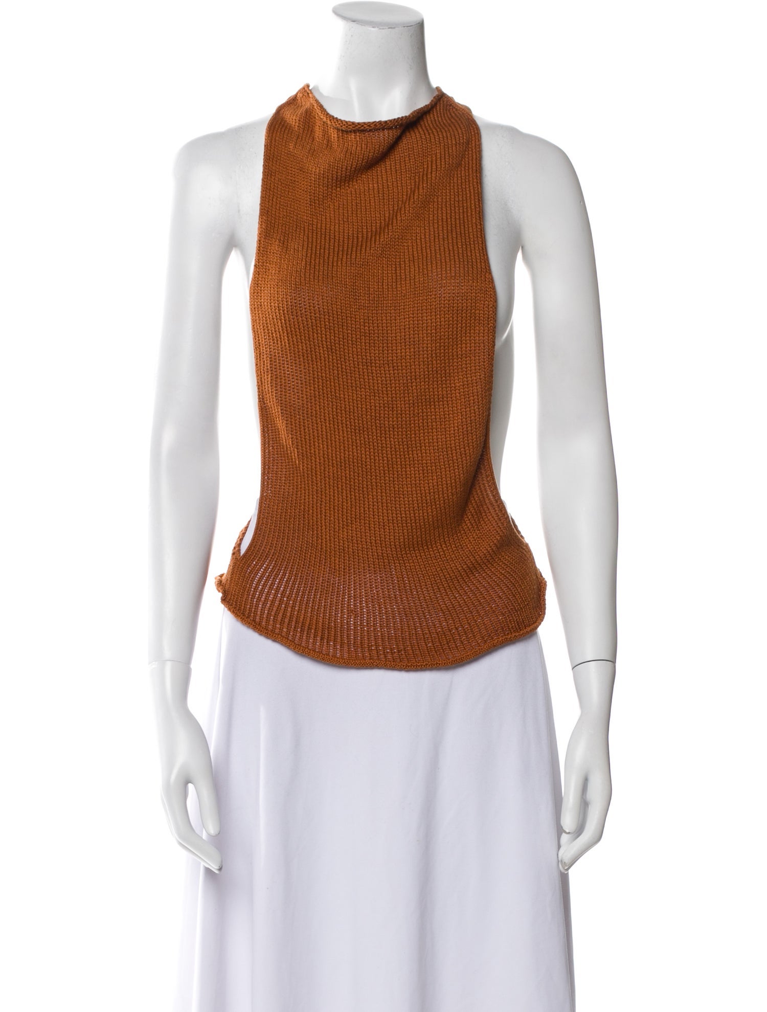Savannah Morrow The Label Crew Neck Sleeveless Top