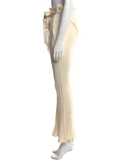 Savannah Morrow The Label Silk Wide Leg Pants