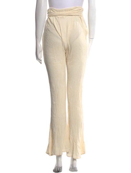 Savannah Morrow The Label Silk Wide Leg Pants
