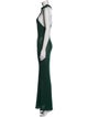 Savannah Morrow The Label Mock Neck Long Dress