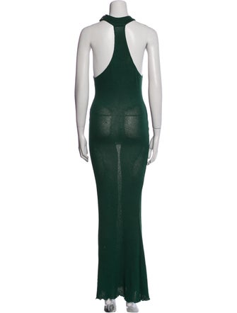 Savannah Morrow The Label Mock Neck Long Dress