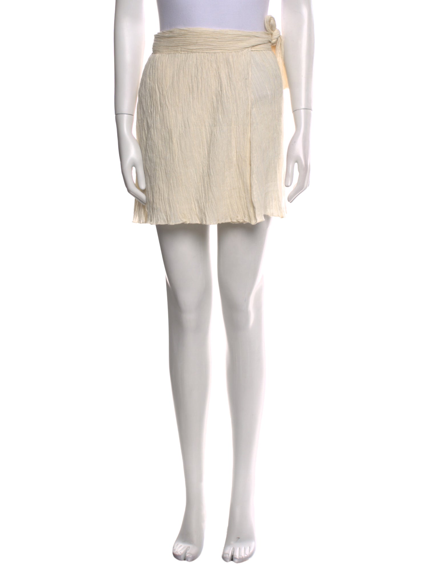 Savannah Morrow The Label Ruffle Embellishment Mini Skirt