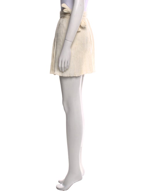 Savannah Morrow The Label Ruffle Embellishment Mini Skirt