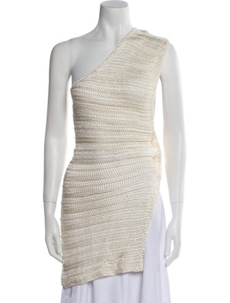 Savannah Morrow The Label One-Shoulder Sleeveless Tunic