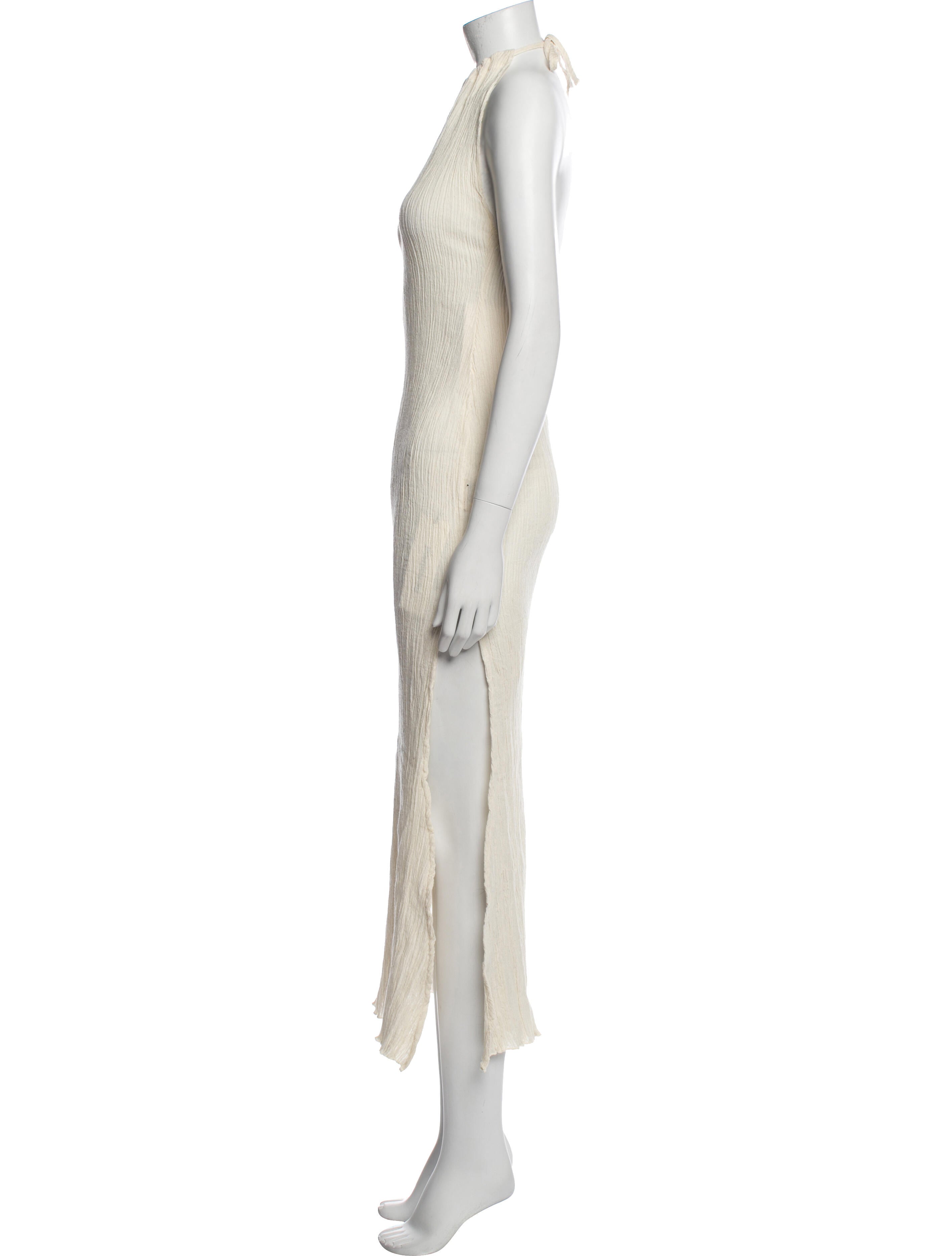 Savannah Morrow The Label Halterneck Long Dress w/ Tags