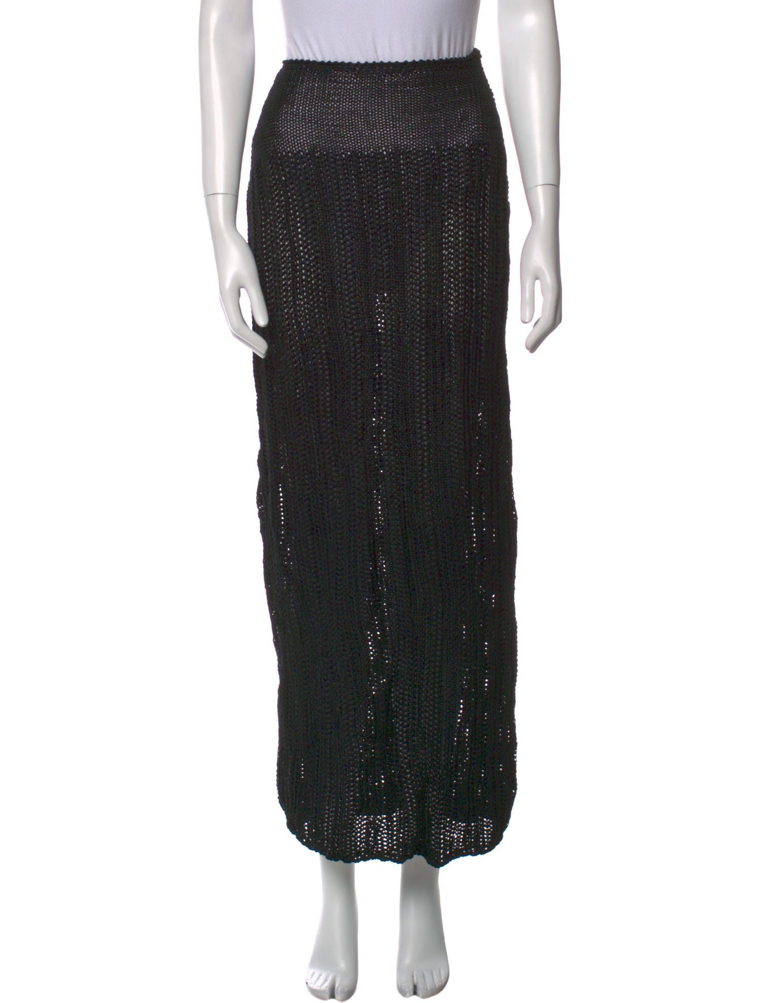 Savannah Morrow The Label Lace Pattern Midi Length Skirt