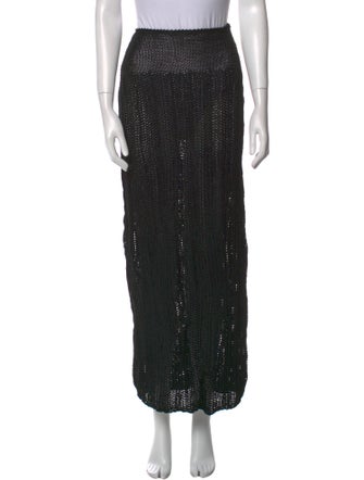 Savannah Morrow The Label Lace Pattern Midi Length Skirt