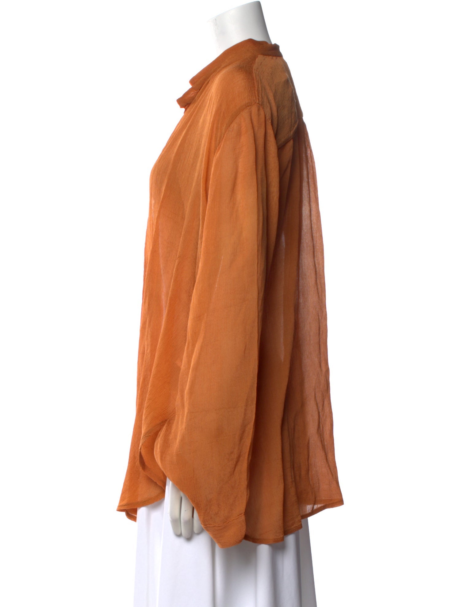 Savannah Morrow The Label Silk Open Front Sweater