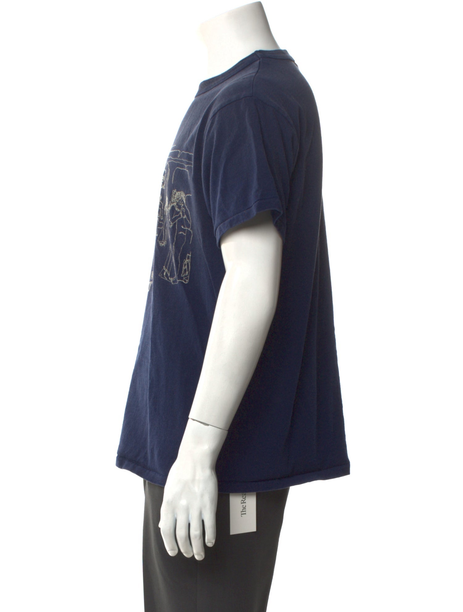 Samuel Zelig Graphic Print Crew Neck T-Shirt