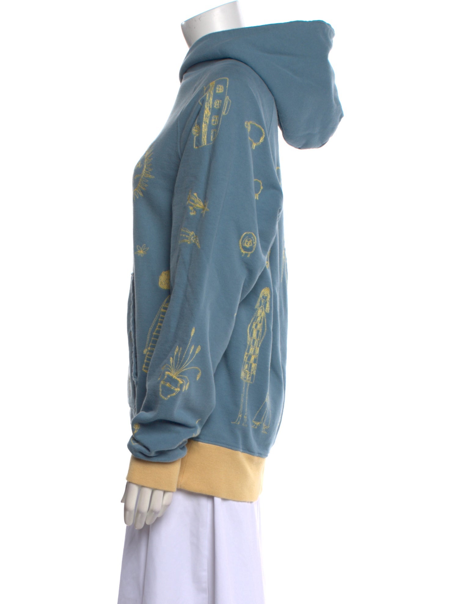 Samuel Zelig Graphic Print Crew Neck Sweatshirt