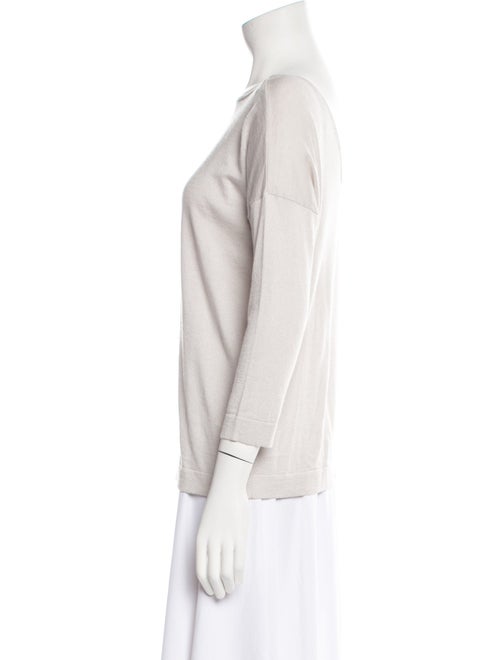 Snobby Sheep Silk Bateau Neckline Sweater