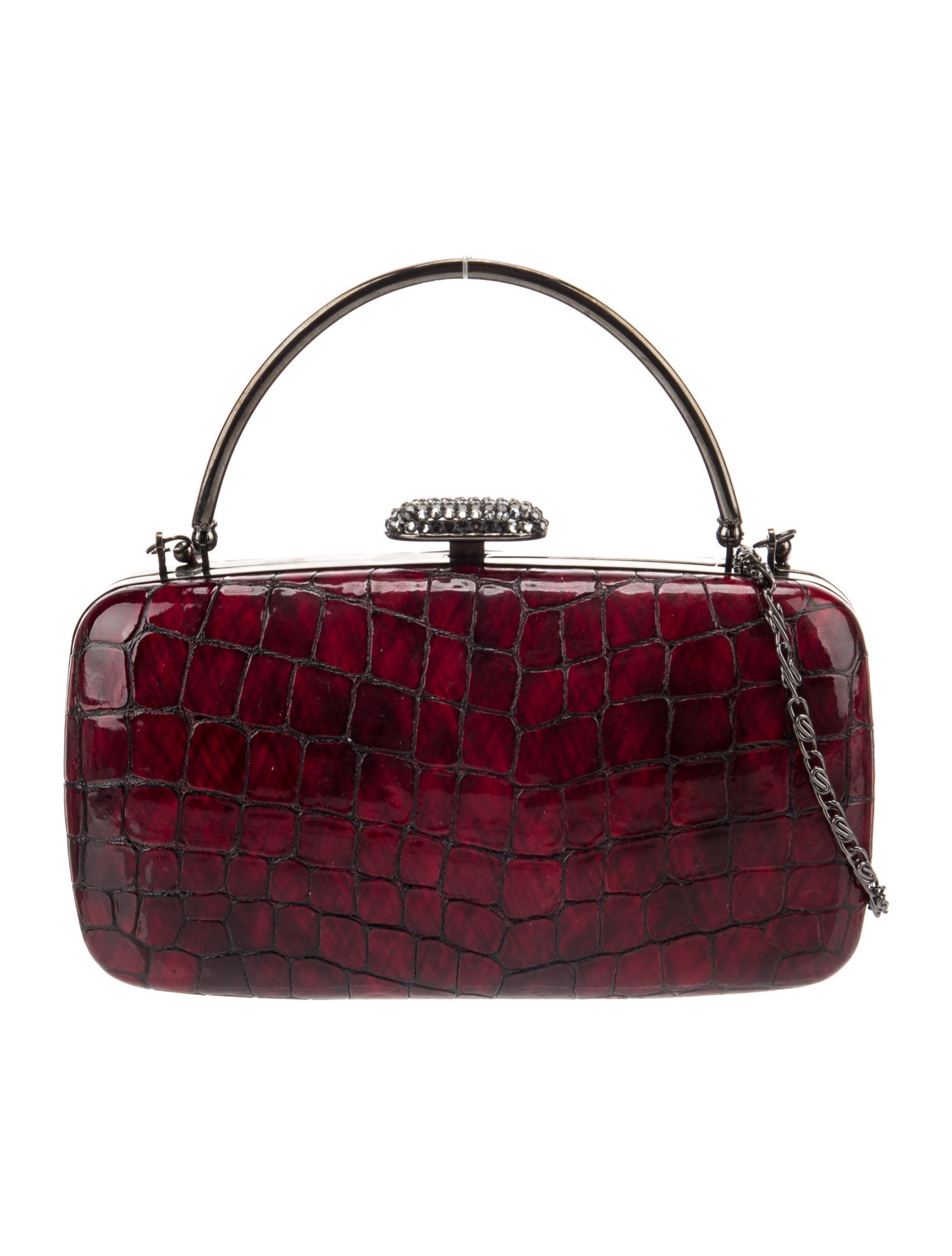 Scheilan Leather Minaudière