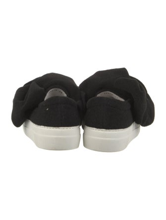 Joshua Sanders Wool Colorblock Pattern Sneakers