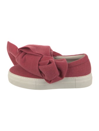 Joshua Sanders Wool Colorblock Pattern Sneakers