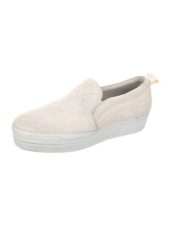 Joshua Sanders Rubber Espadrille Sneakers