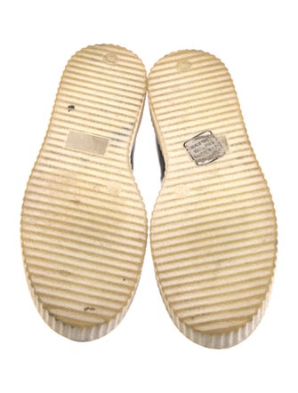 Joshua Sanders Patent Leather Animal Print Oxfords