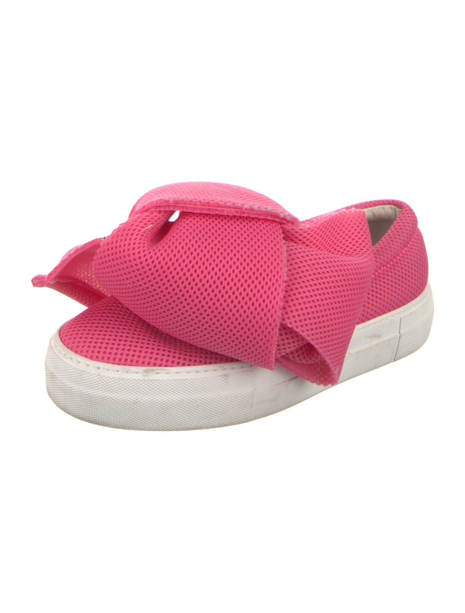 Joshua Sanders Mesh Printed Slingback Flats