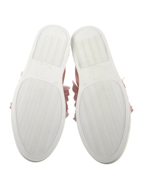 Joshua Sanders Ruffle Embellishment Sneakers