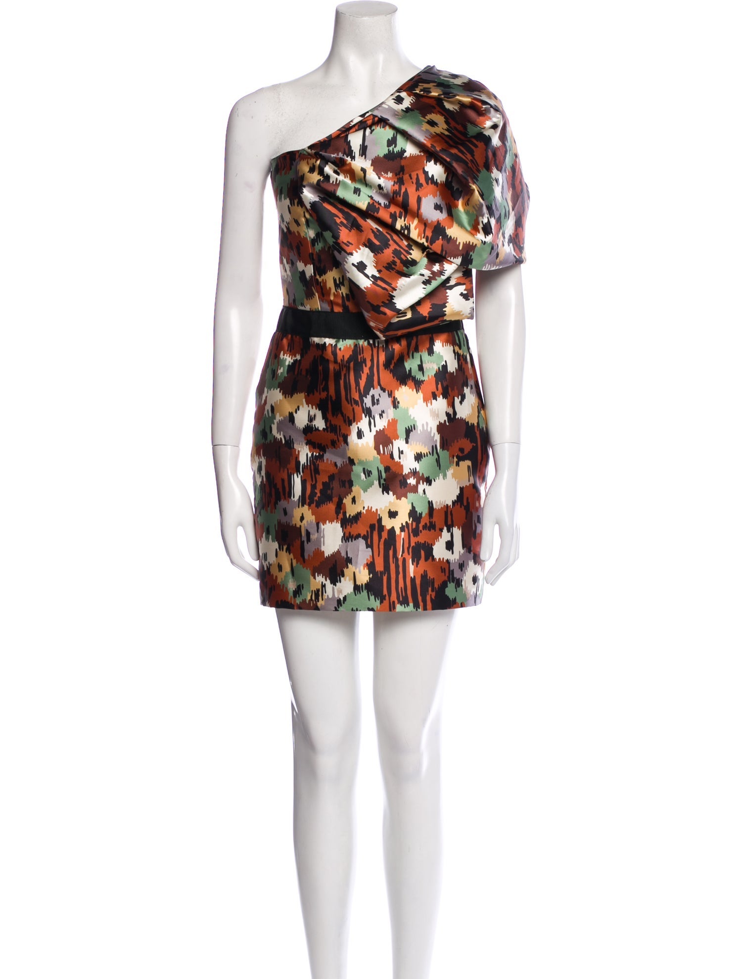 Sandra Weil Printed Mini Dress w/ Tags