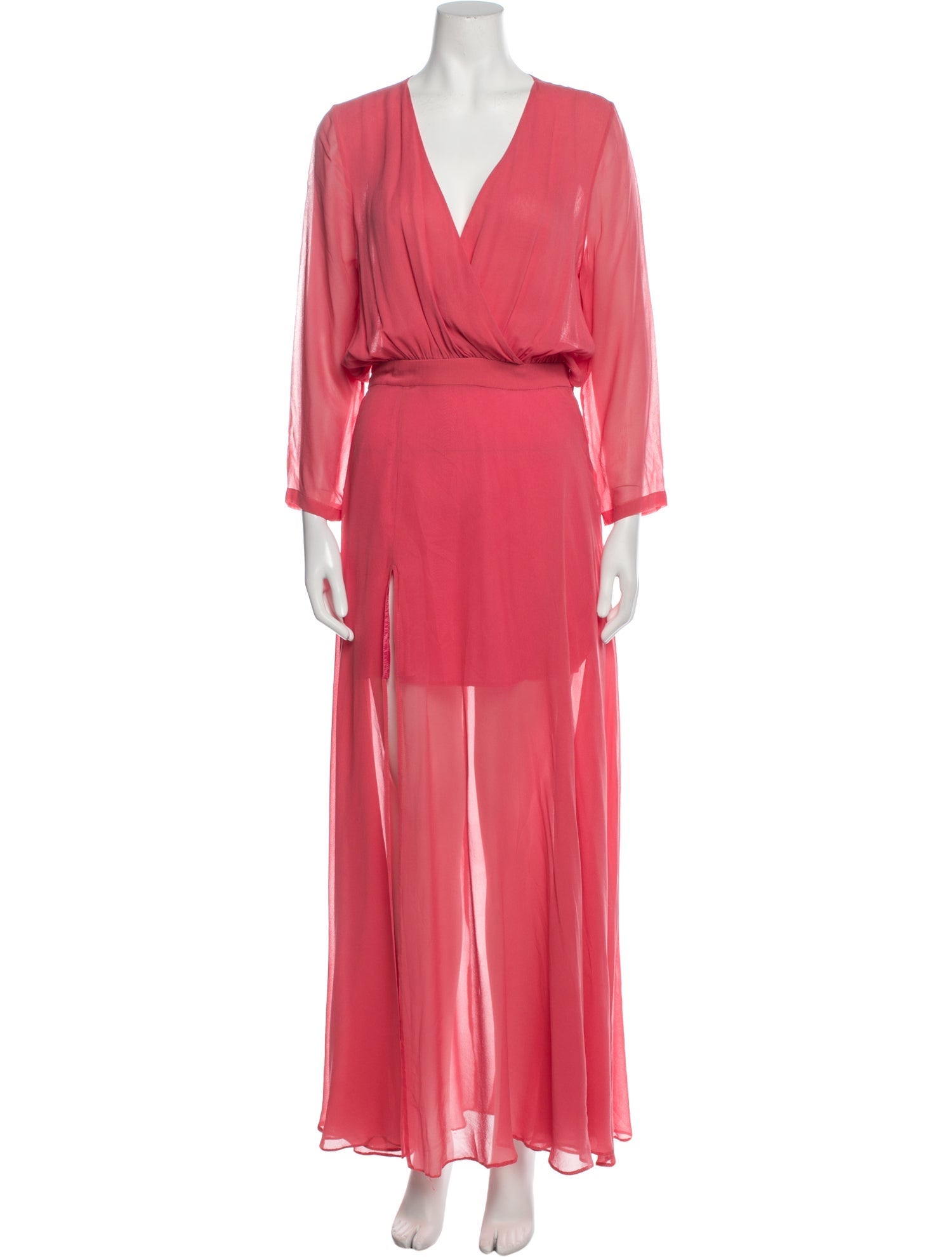 Sandra Weil Silk Long Dress
