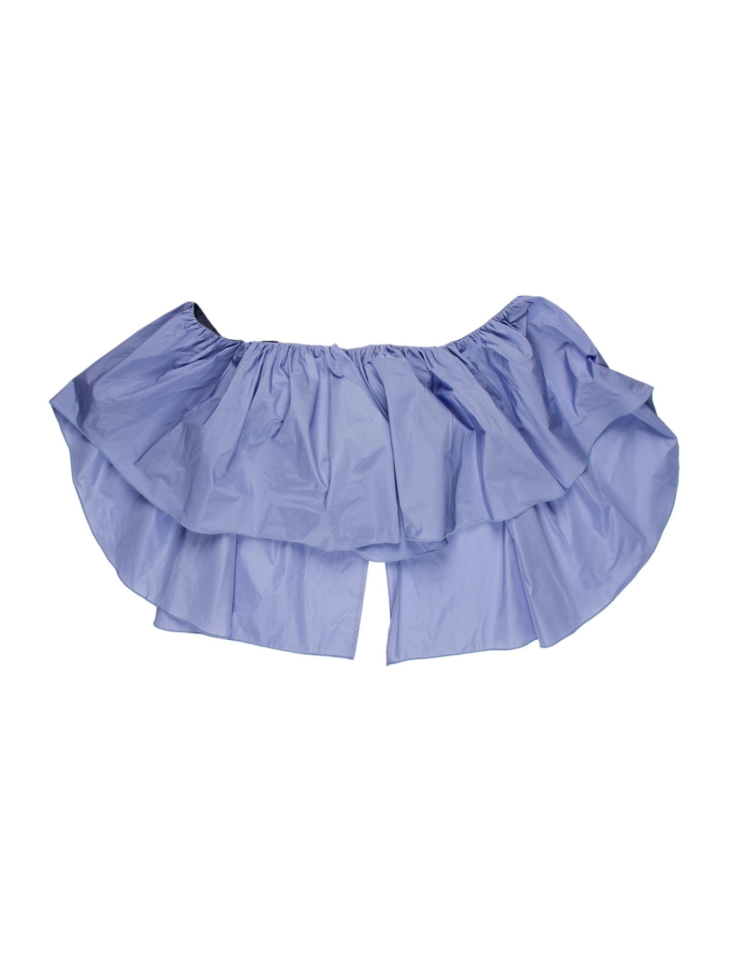 Sandra Weil Strapless Crop Top