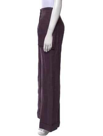 Sandra Weil Linen Wide Leg Pants