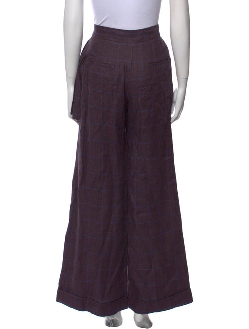 Sandra Weil Linen Wide Leg Pants