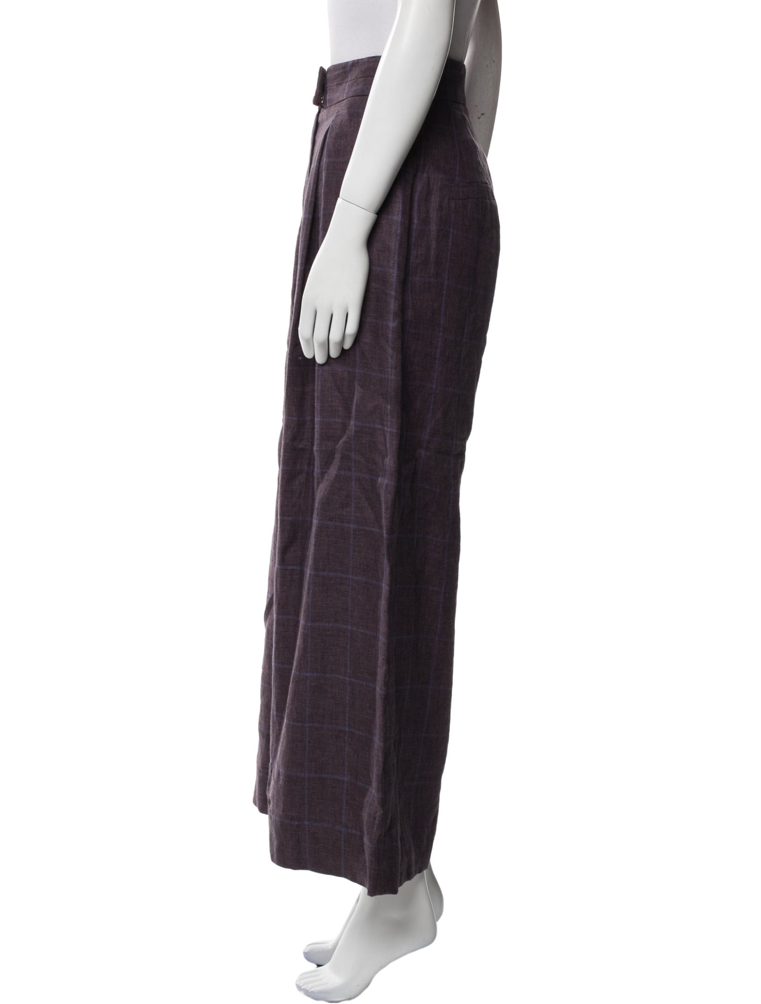 Sandra Weil Linen Wide Leg Pants
