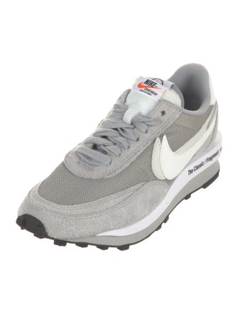 Sacai x Nike x Fragment LD Waffle 'Light Smoke Grey' Sneakers