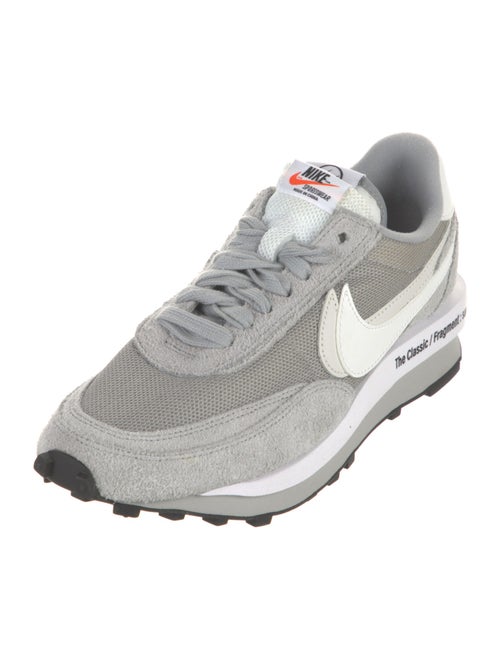 Sacai x Nike x Fragment LD Waffle 'Light Smoke Grey' Sneakers