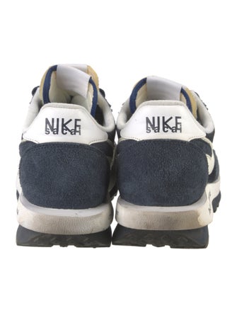 Sacai x Nike x Fragment Colorblock Pattern Athletic Sneakers