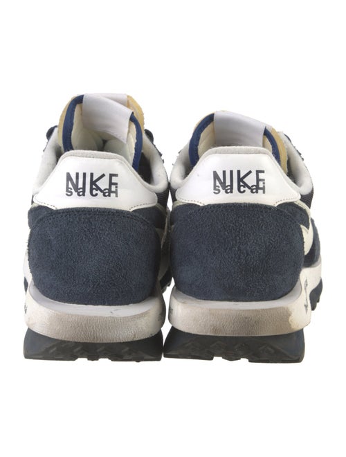 Sacai x Nike x Fragment Colorblock Pattern Athletic Sneakers