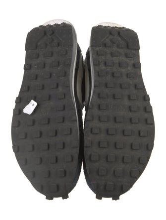 Sacai x Nike x Fragment Colorblock Pattern Athletic Sneakers