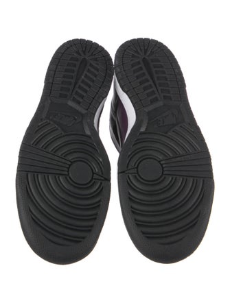 Sacai x Nike x Fragment Leather Colorblock Pattern Sneakers