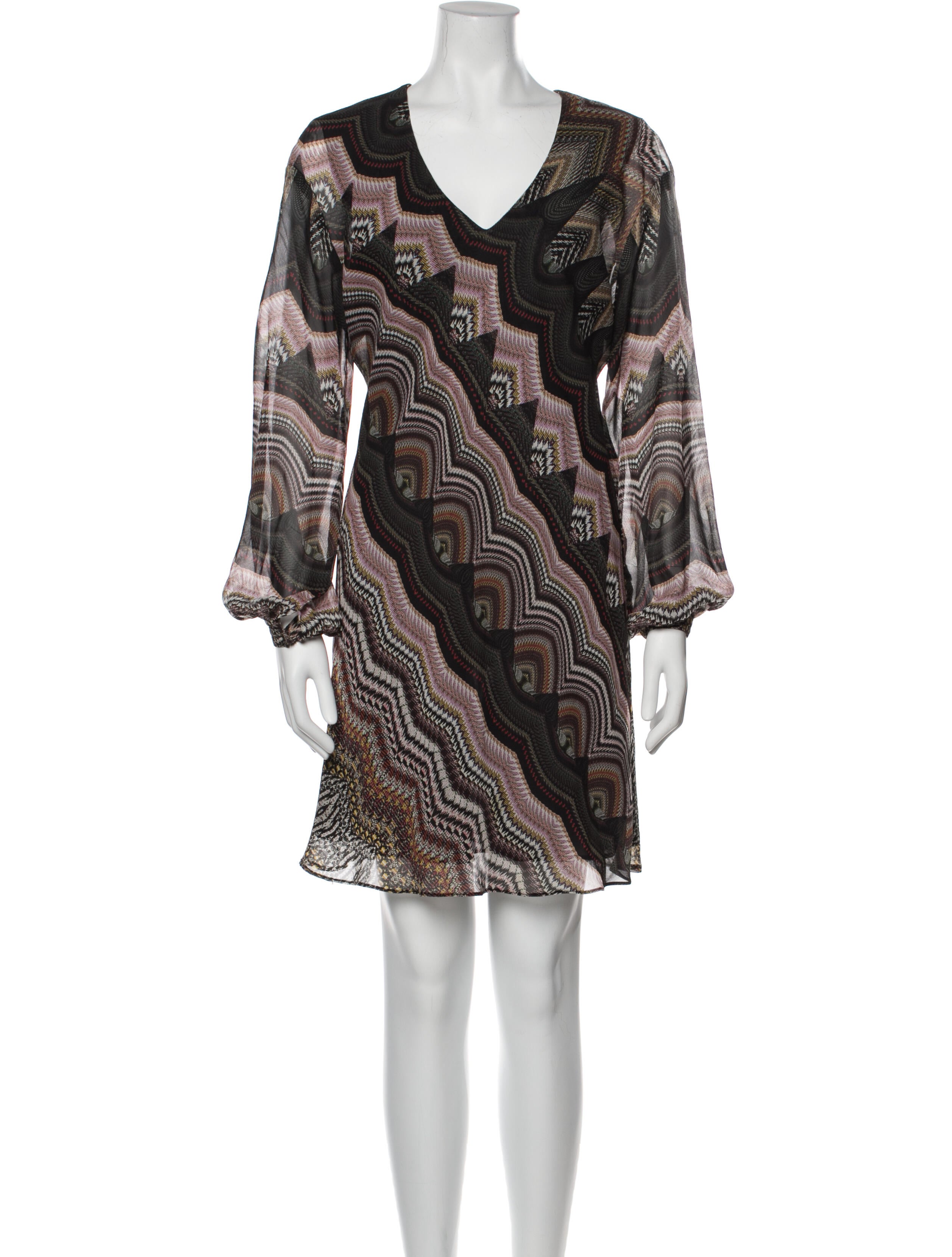 Single Dress Silk Mini Dress