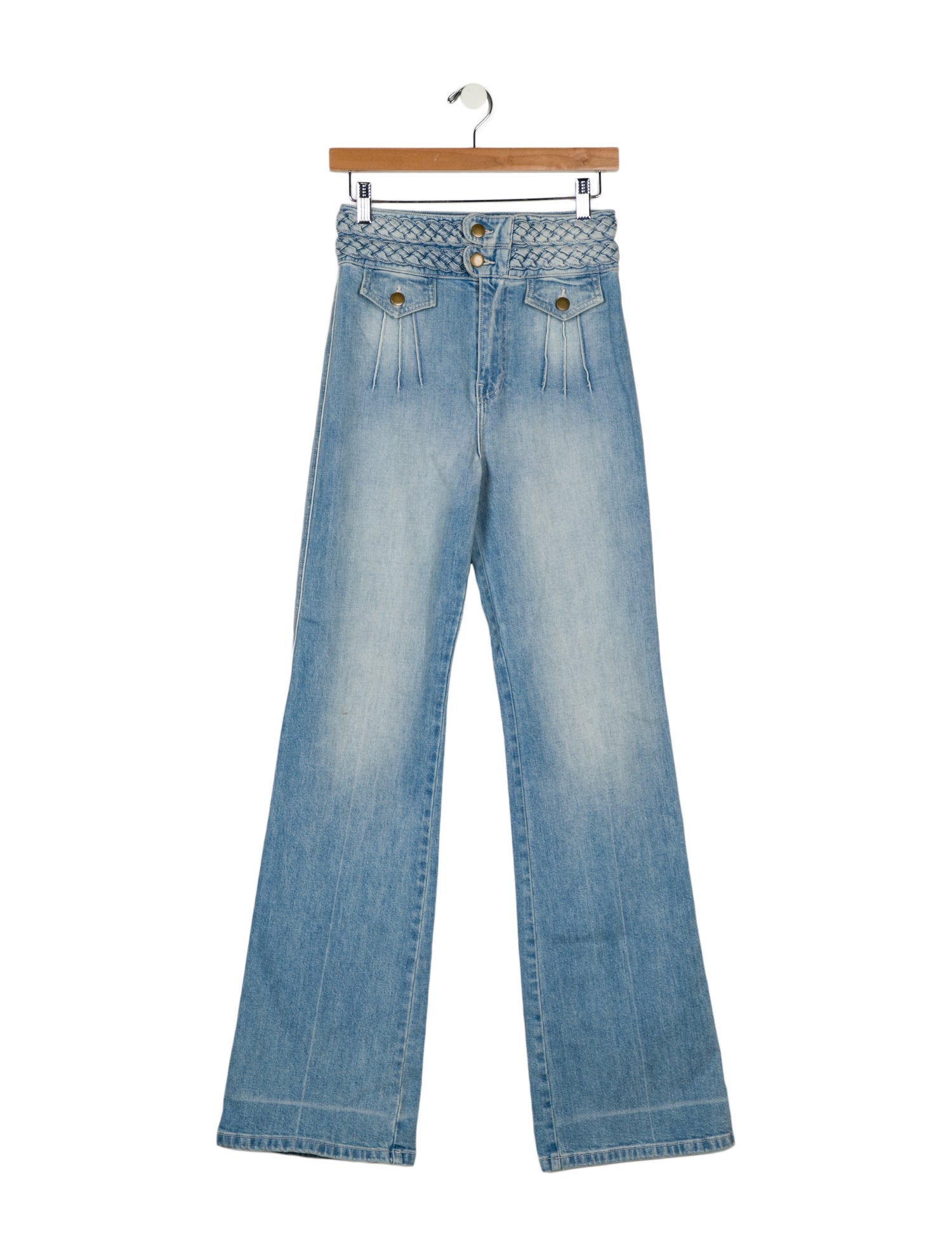 Stoned Immaculate High-Rise Wide Leg Jeans