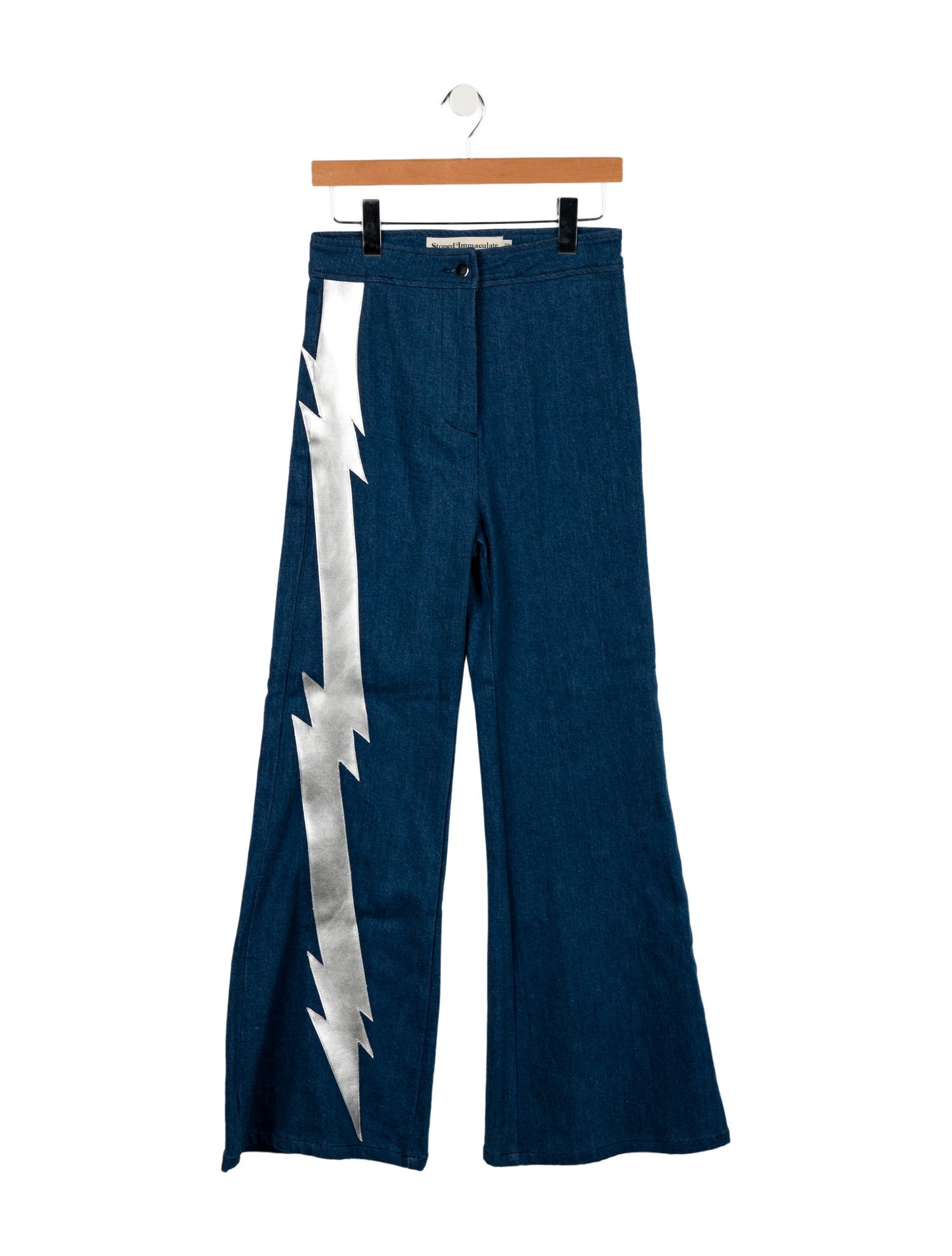 Stoned Immaculate High-Rise Wide Leg Jeans