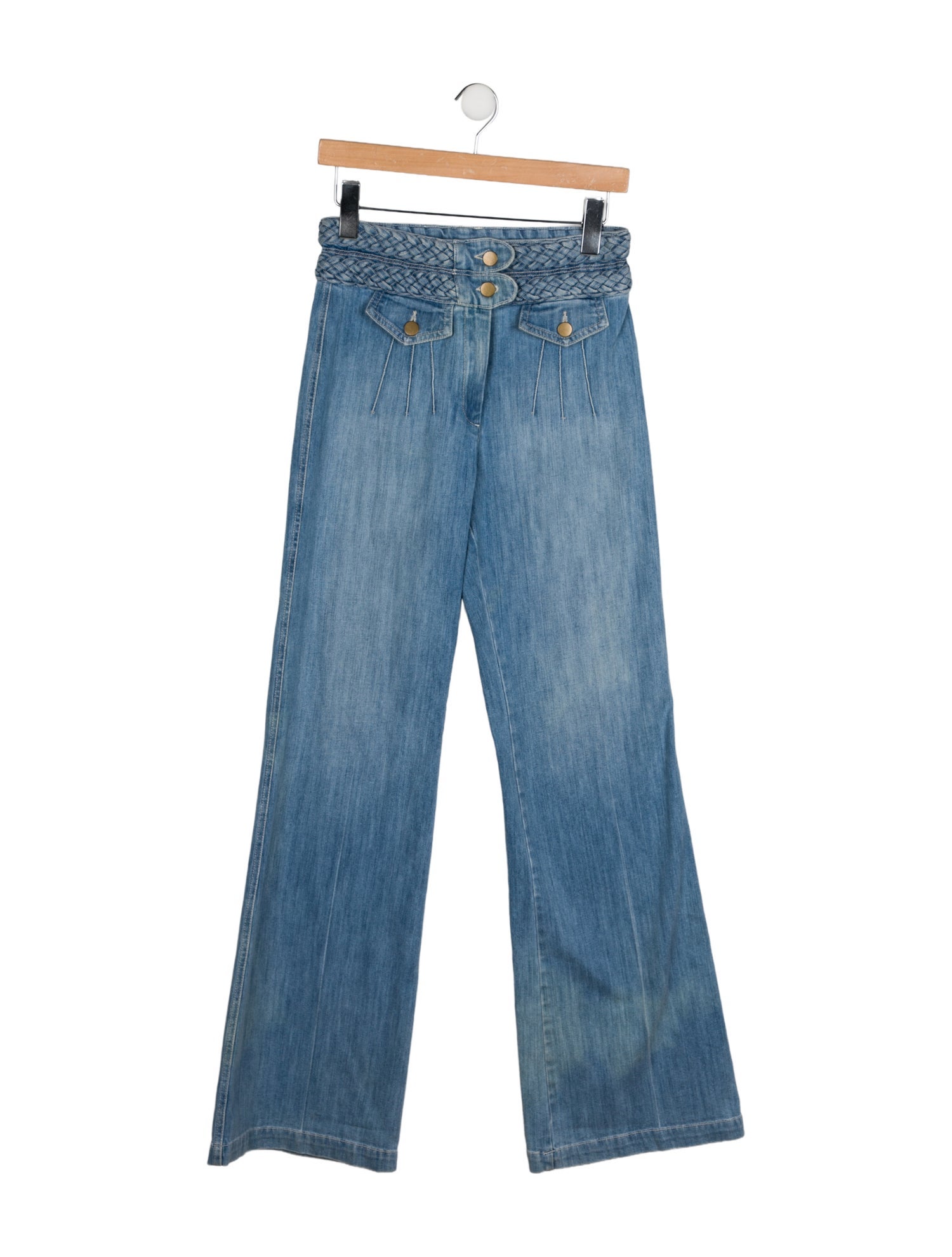 Stoned Immaculate High-Rise Wide Leg Jeans