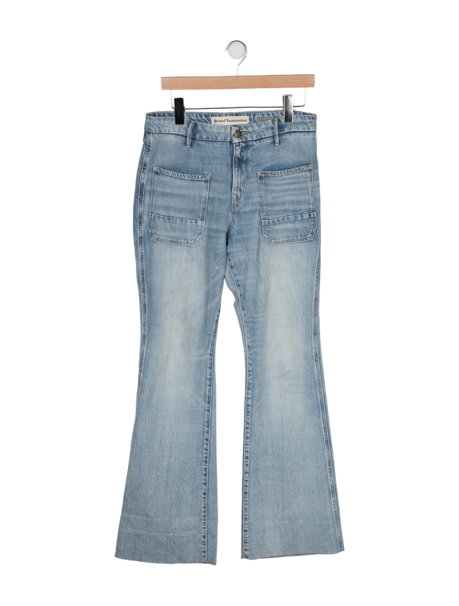 Stoned Immaculate High-Rise Wide Leg Jeans