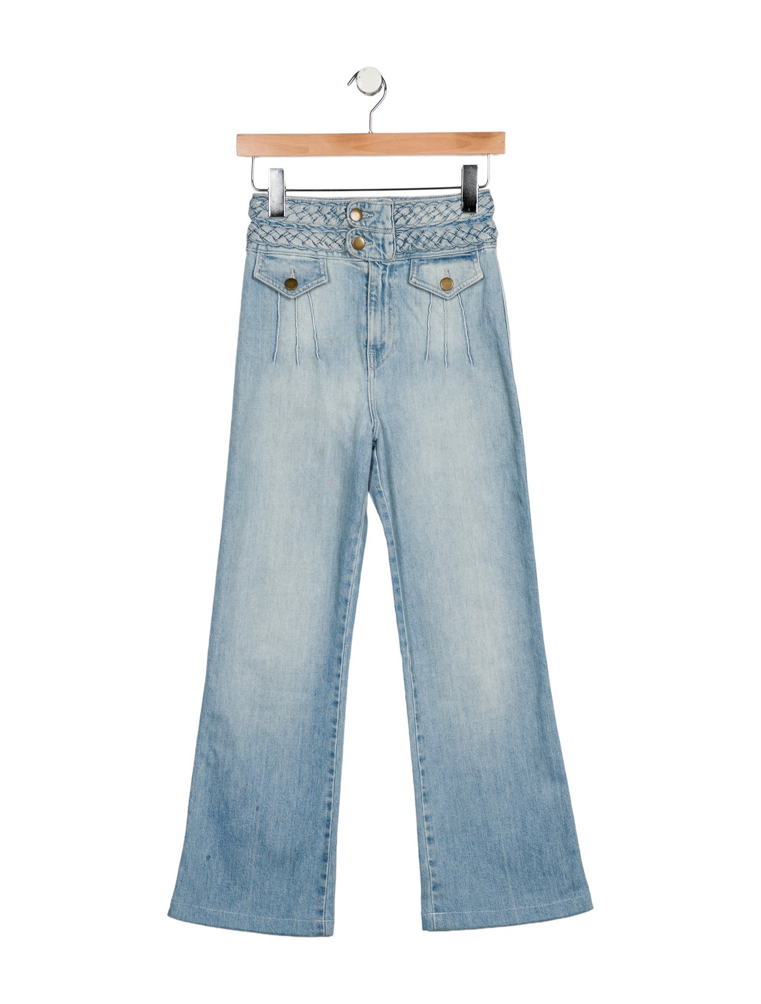 Stoned Immaculate High-Rise Wide Leg Jeans