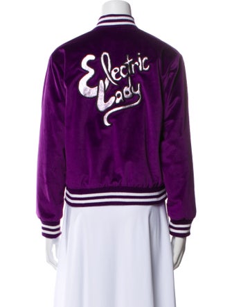 Stoned Immaculate Striped Bomber Jacket