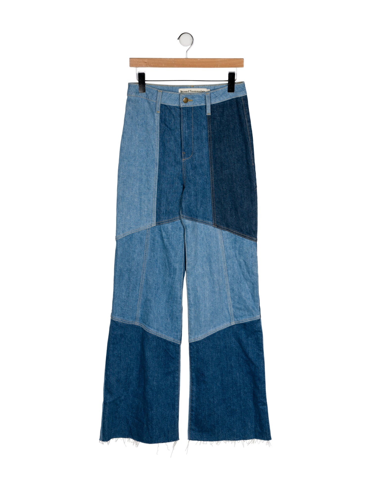 Stoned Immaculate High-Rise Wide Leg Jeans
