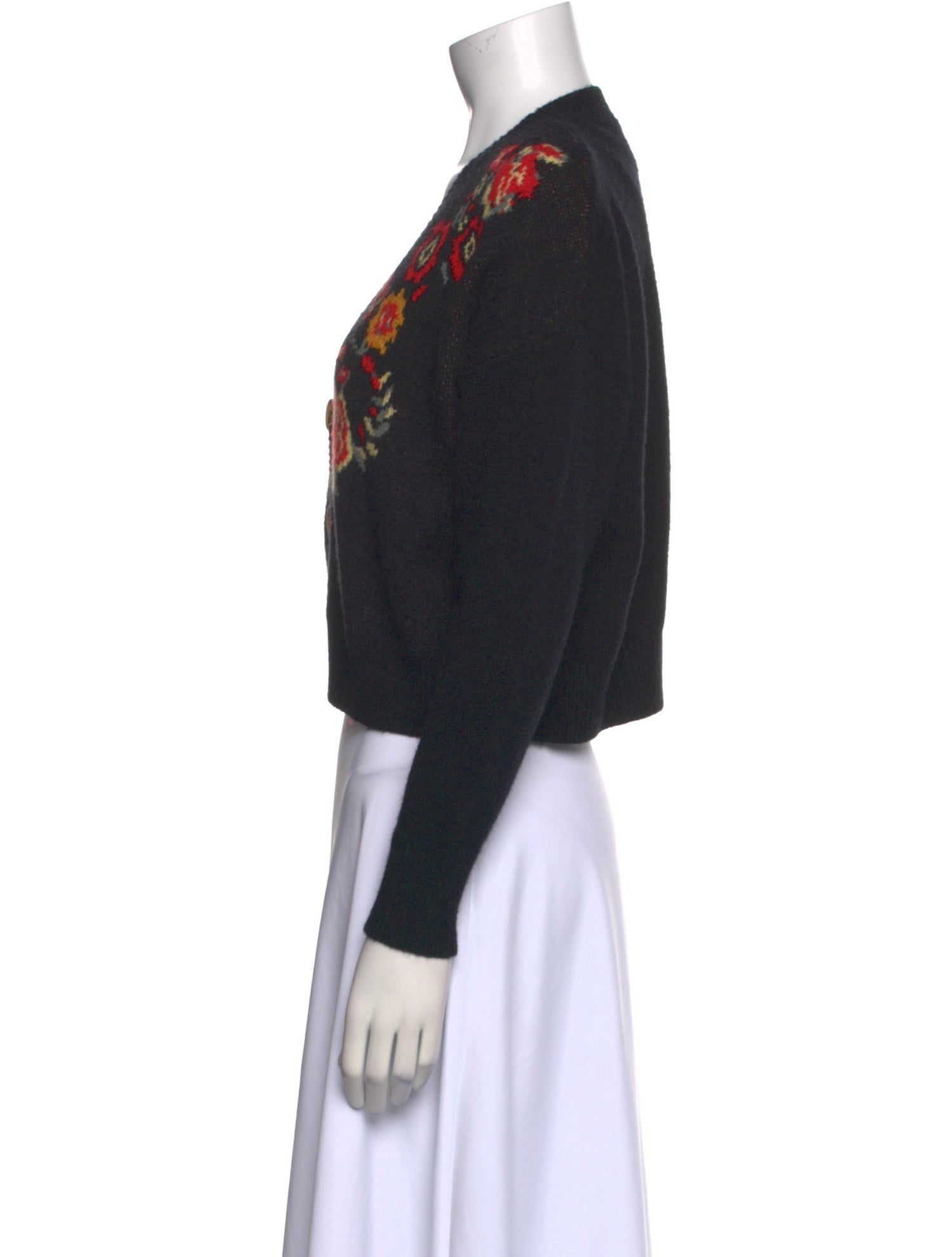 Stoned Immaculate Printed V-Neck Sweater