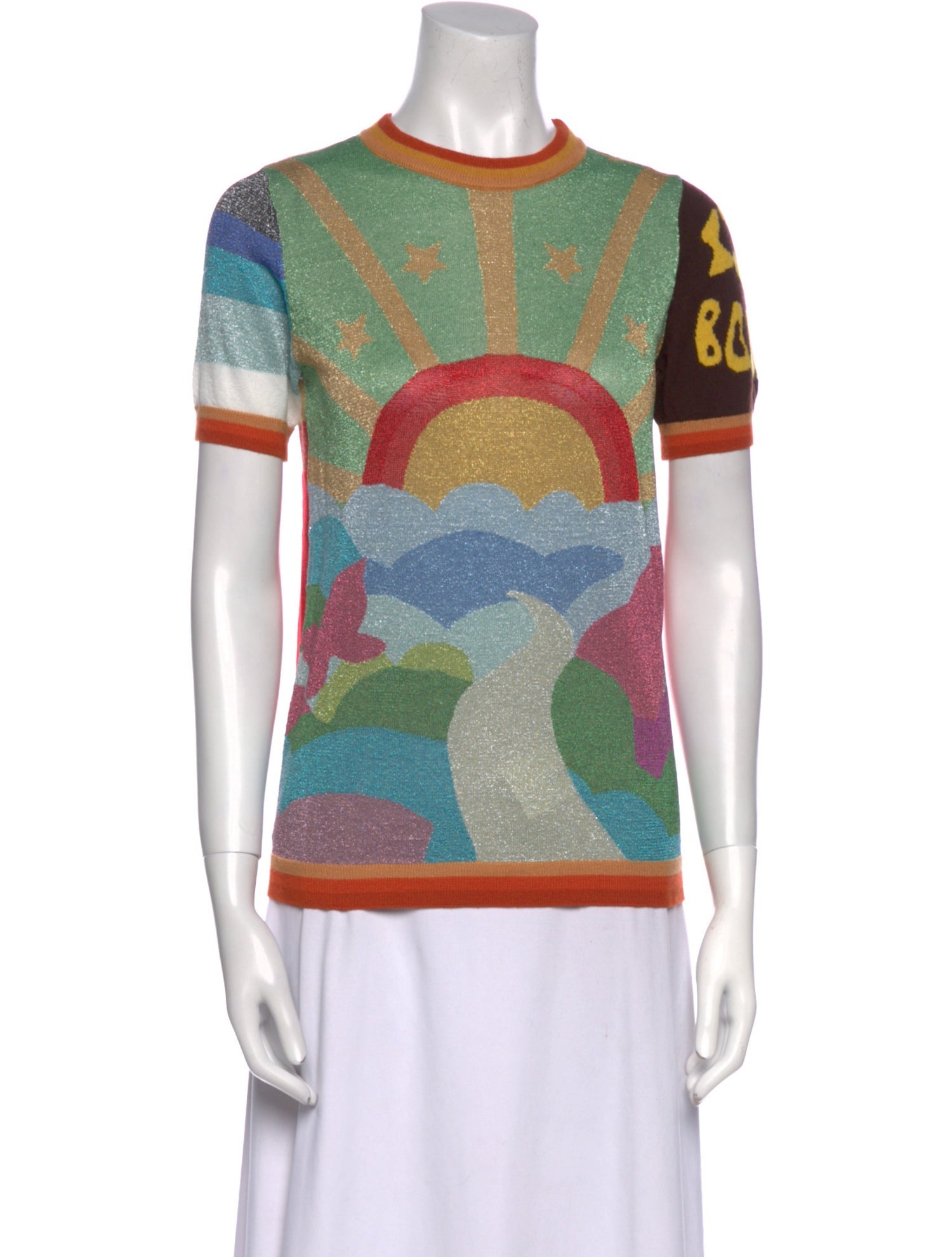 Stoned Immaculate Printed Crew Neck T-Shirt