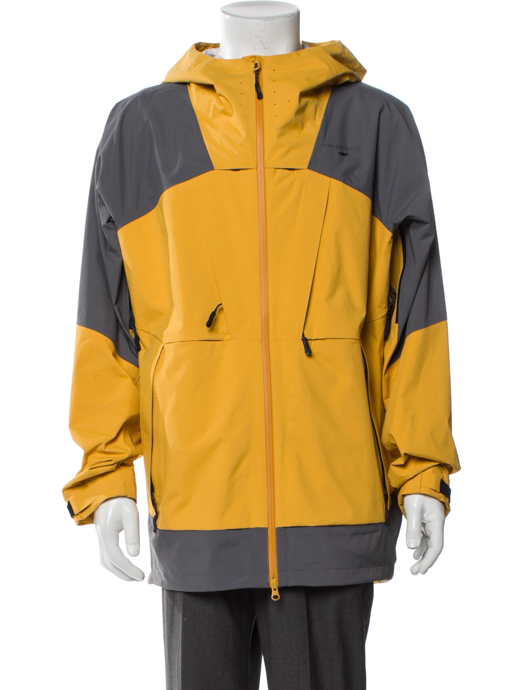 Snow Peak Colorblock Pattern Windbreaker