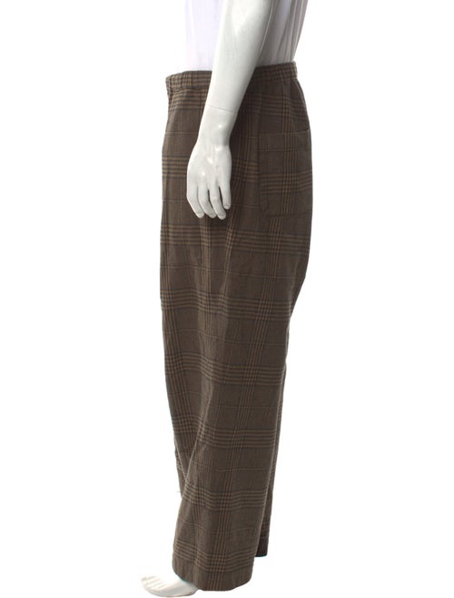 Snow Peak Plaid Print Pants