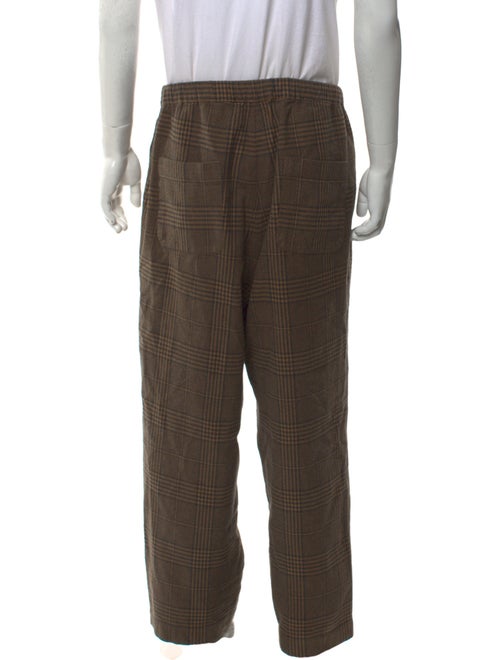 Snow Peak Plaid Print Pants