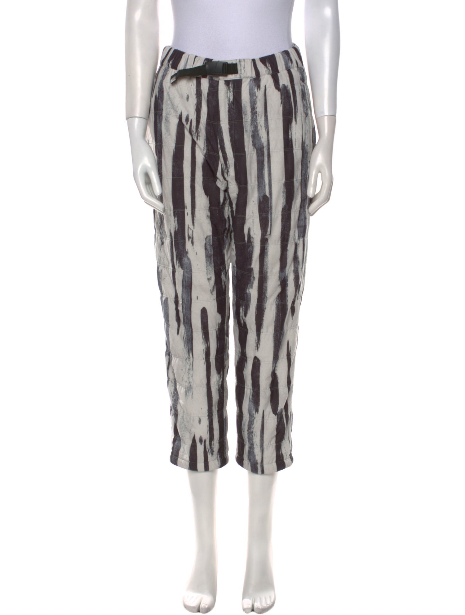 Snow Peak Striped Straight Leg Pants