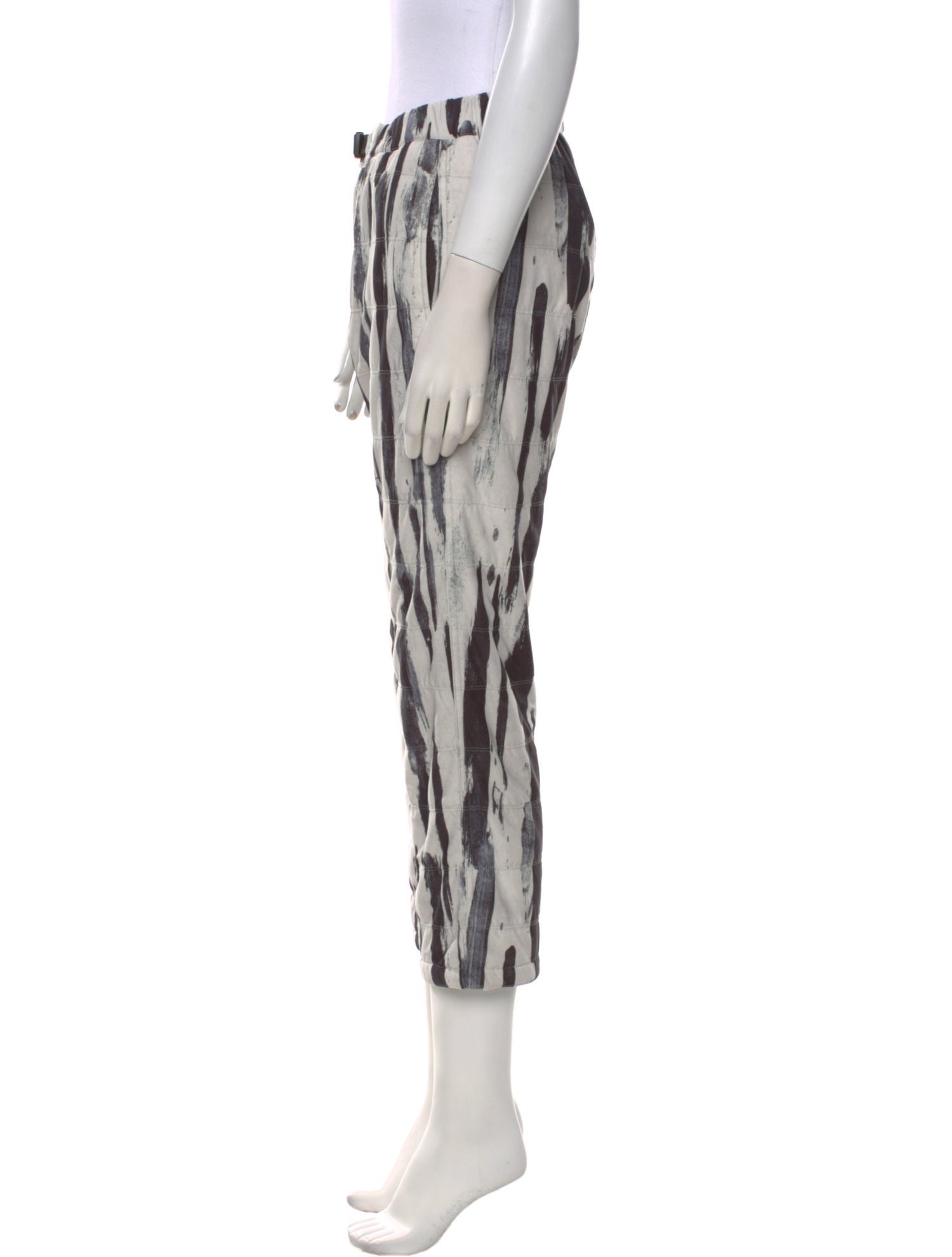 Snow Peak Striped Straight Leg Pants